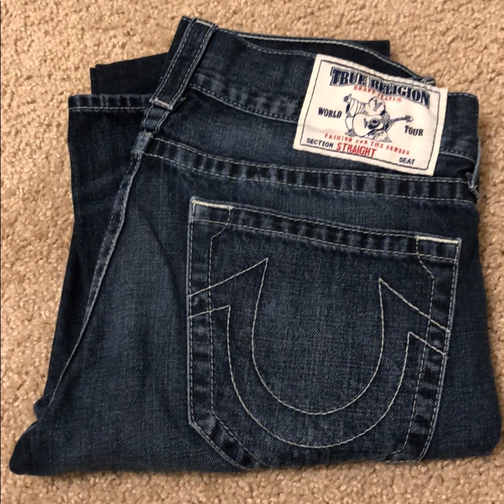 Men’s True Religion Straight Leg Jeans